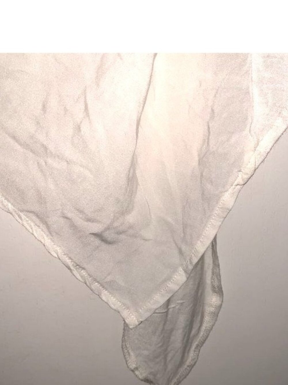 Free People Embroidered White Rayon Tank Top XS - Picture 5 of 7